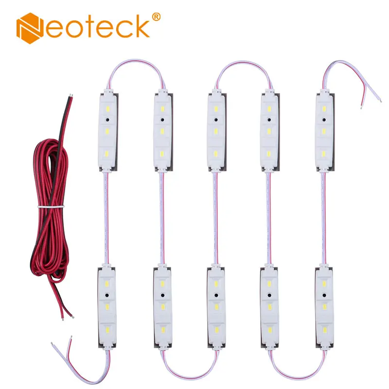 Neoteck 10x3 светодиодный свет комплект Интерьер 12 V теплый белый 1650 люмен с 5 м