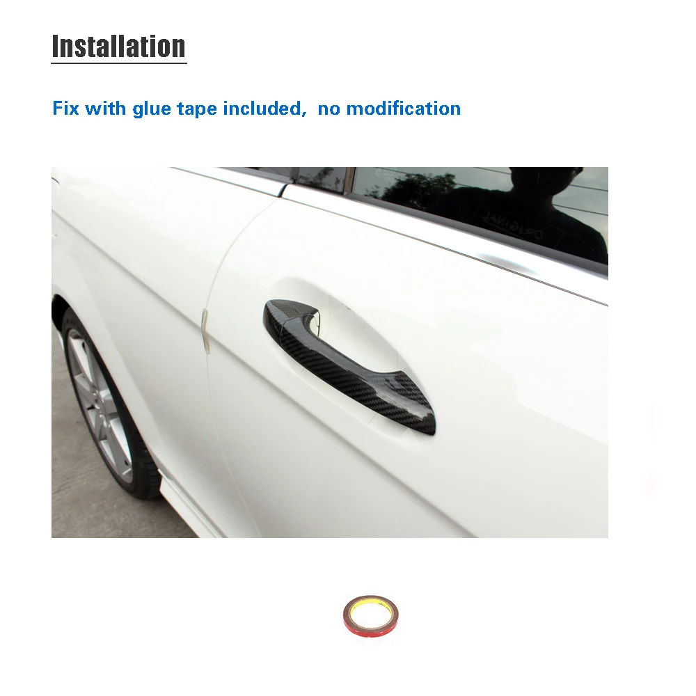 Украшение из углеродного волокна для Mercedes Benz C S E Class W204 C204 W205 C205 W207 W213 W218 не дверной