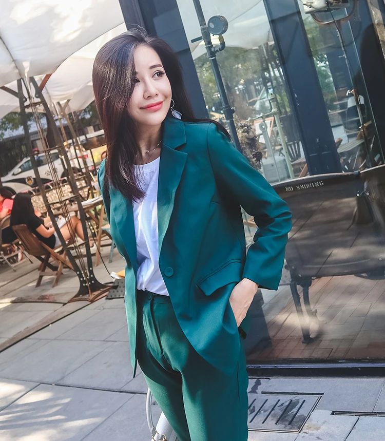 New Women Spring Suits Adapt To Business Suit Formal Female Work Wear Summer 2 Ask for | Женская одежда