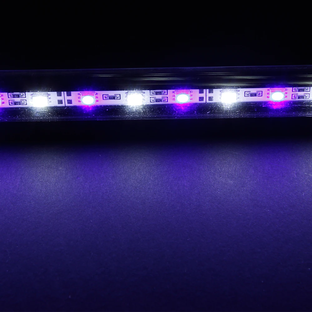 Новый аквариумный светильник с 9/27 светодиосветодиодный синий/белый 18/48 см