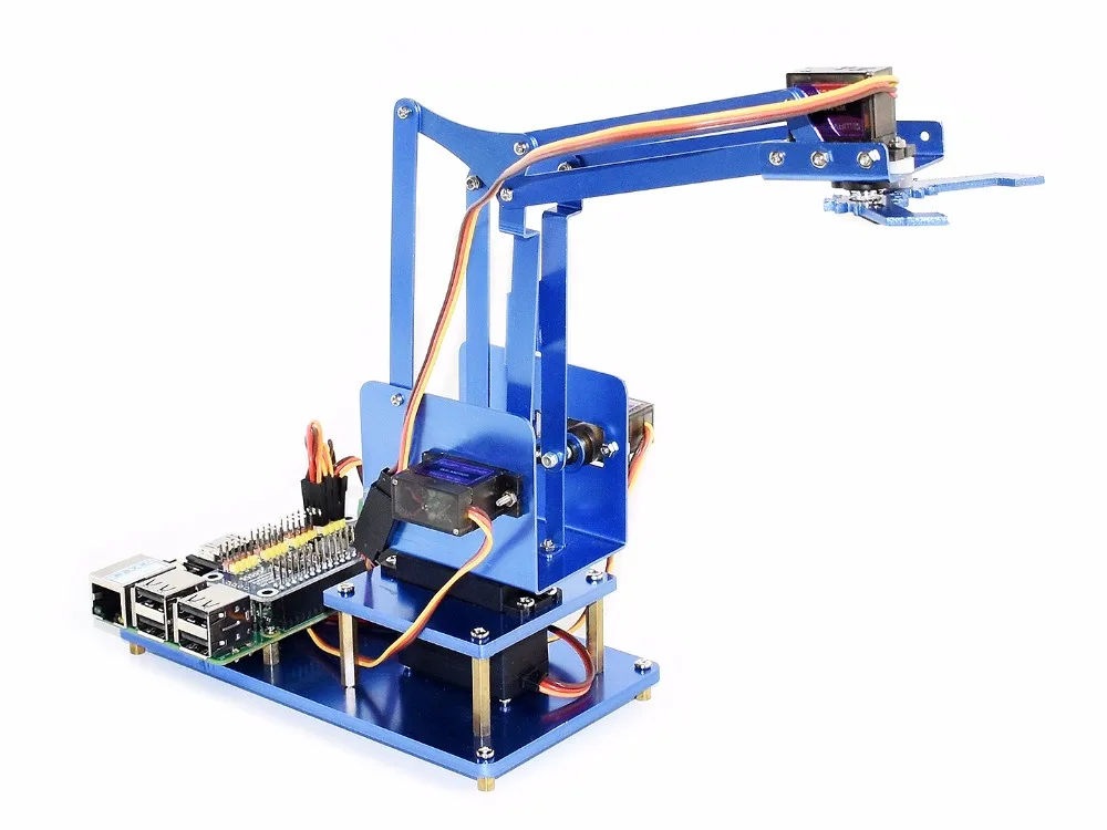 Металлическая рукоятка робота для Pi (для европы) Raspberry 4 DOF легкое управление