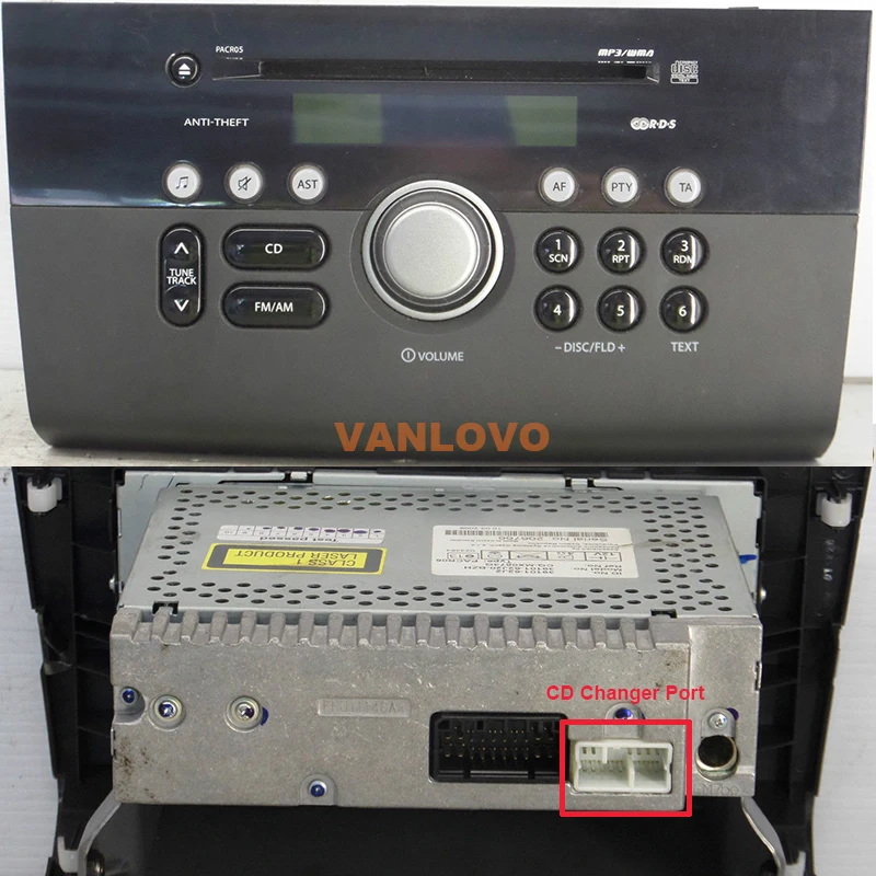 Цифровой музыкальный адаптер YATOUR внешний USB MP3 для радиостанций серии Suzuki PACR|yatour