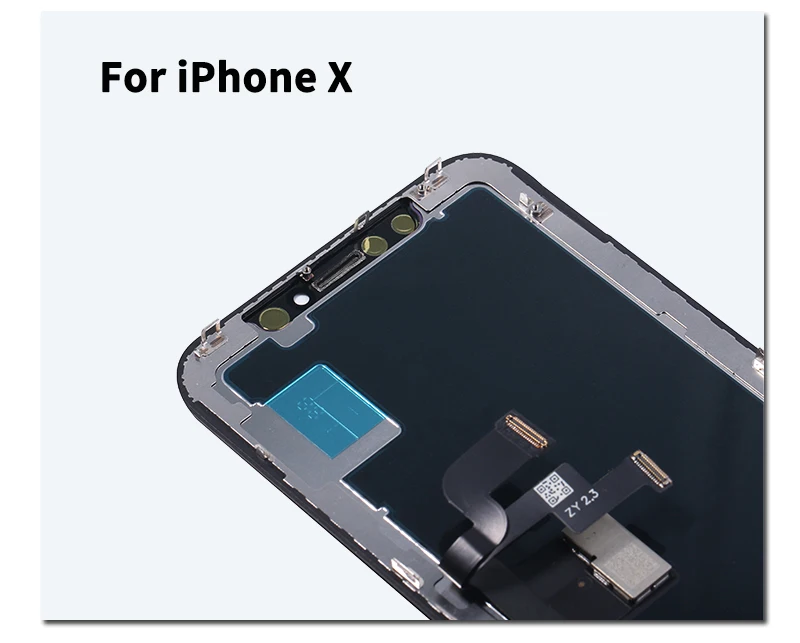 Класс для iPhone X S Max XR ЖК-дисплей для Tianma AMOLED OEM сенсорный экран с дигитайзером запасные части для сборки черный