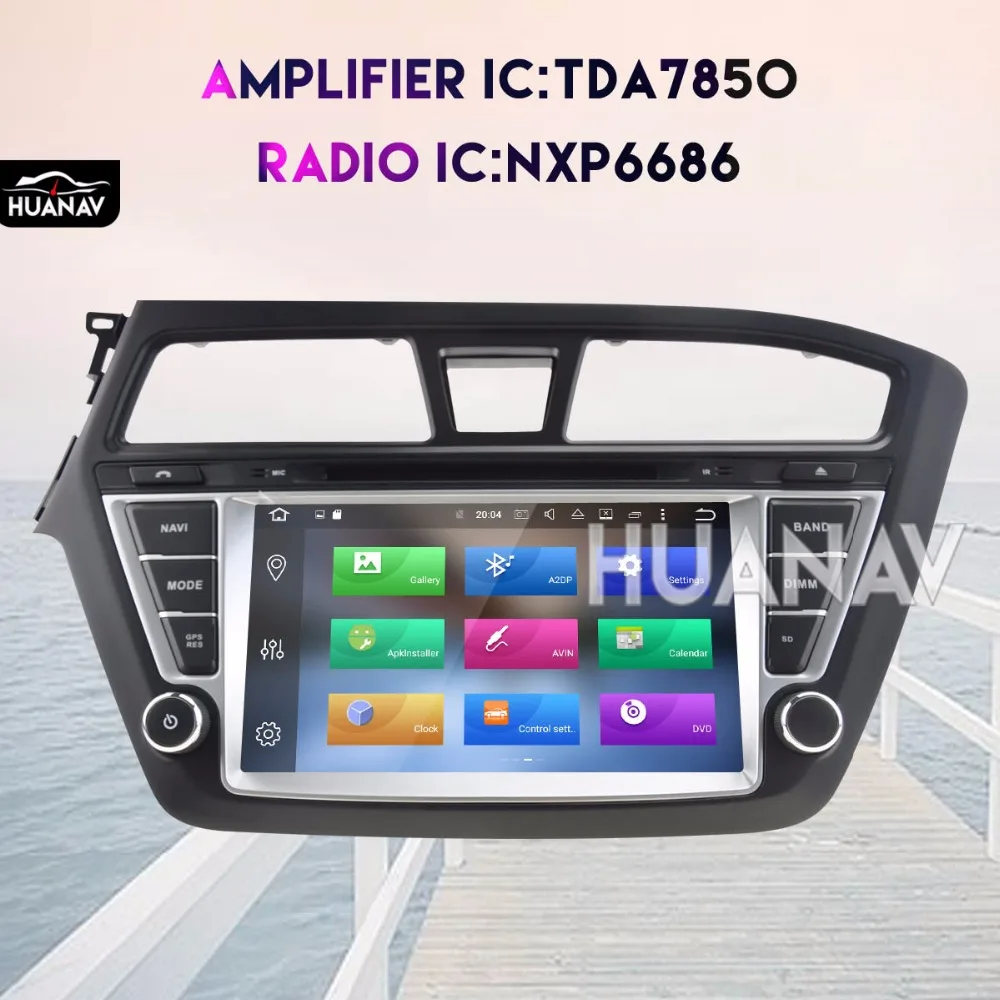 Автомобильный радиоприемник 2 din Android автомобильный DVD GPS навигатор для HYUNDAI I20 2014