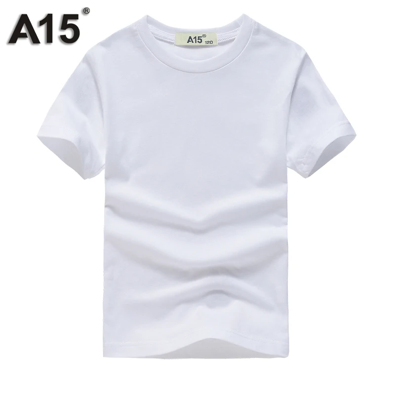 Tg002White A15 Обувь для девочек футболки Топ для девочек Забавные футболки Детская футболка с принтом Футболка для мальчиков для детей одежда для малышей подростков футболки 10 для детей 12 лет - Цвет: Tg002White