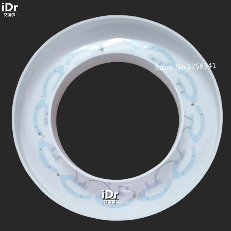 Кольцевой светильник светодиодный современный минималистичный стильный для