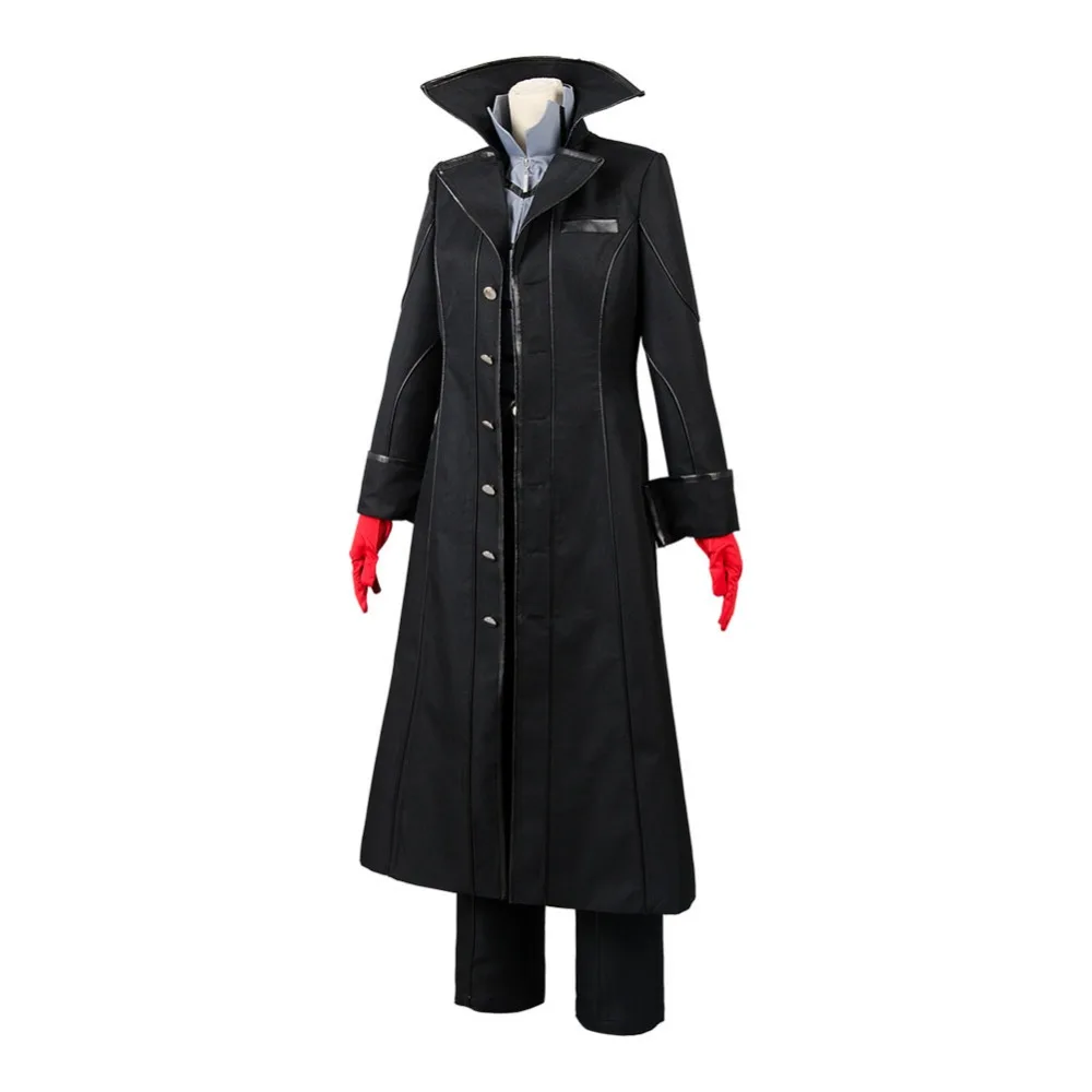 Косплэй костюм персона 5 в стиле Джокер с рисунком из аниме Хэллоуина полный