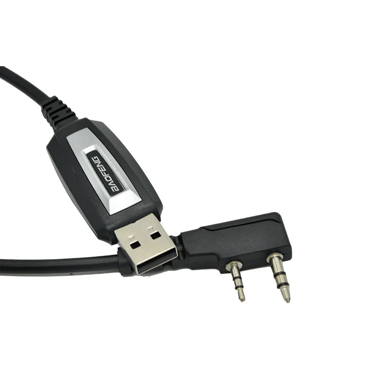 100% Оригинал Baofeng иди и болтай Walkie Talkie 50 км USB кабель для программирования 2-х