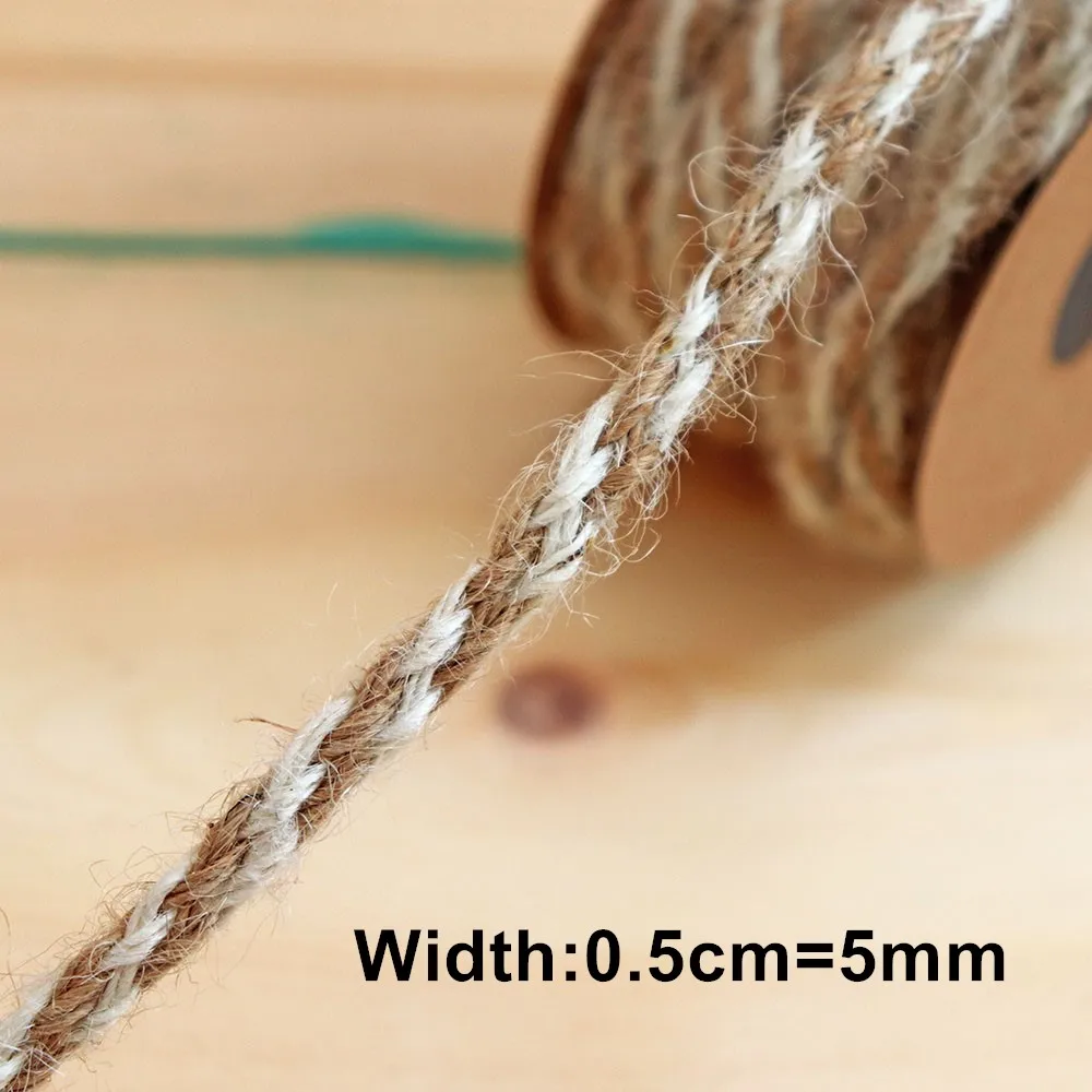 5 м мм Ширина Плетеный кремово белый Винтаж белье ленты Кружево планки подарок