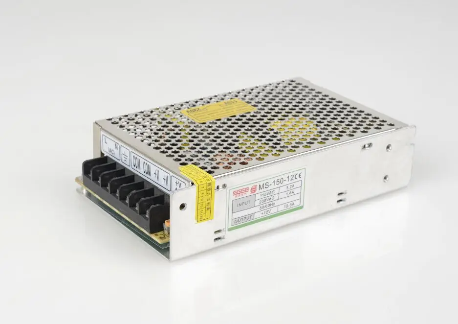 

150W 12V 12.5A Small Volume Single Output Switching power supply for LED Strip light AC to DC