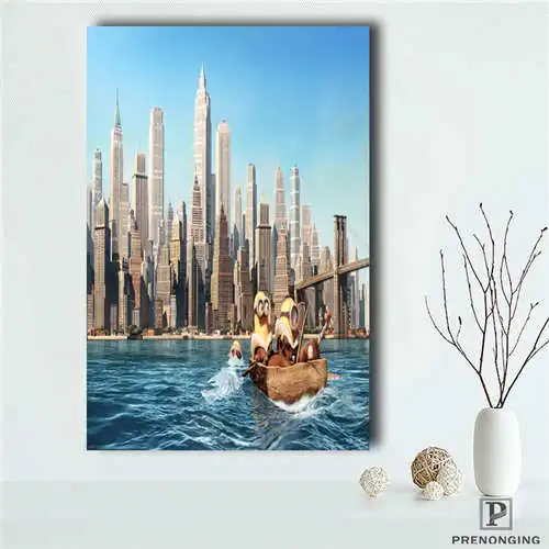 Заказное известное здание (1) Печатный постер ткани стены искусства картины для