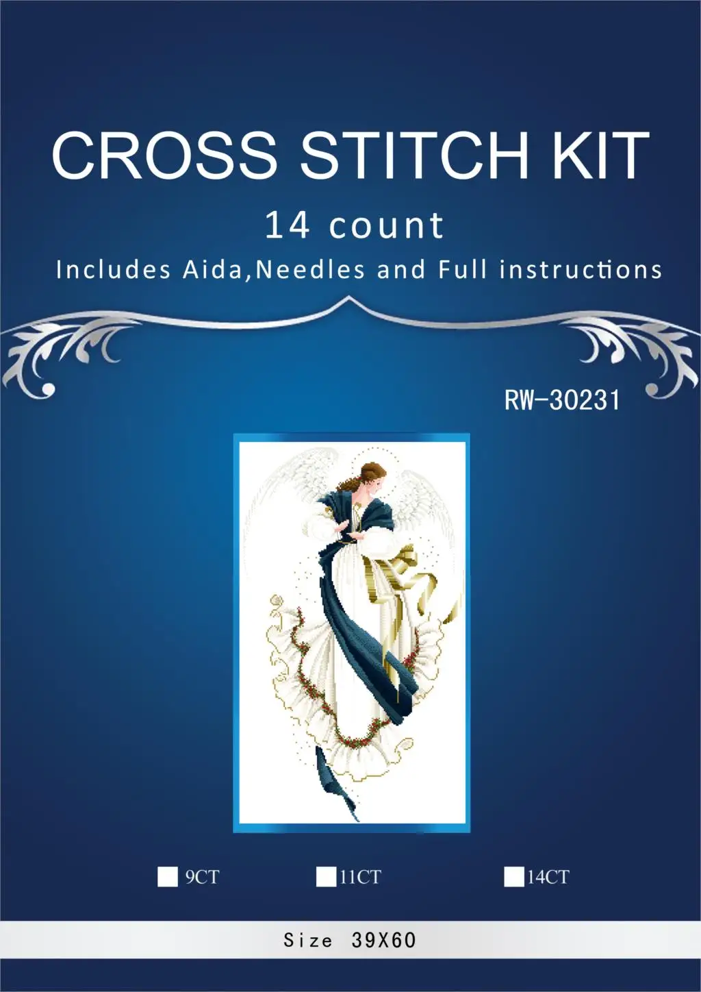 M059 высокое качество красивый и милый Набор для вышивки крестиком Ангел Надежды