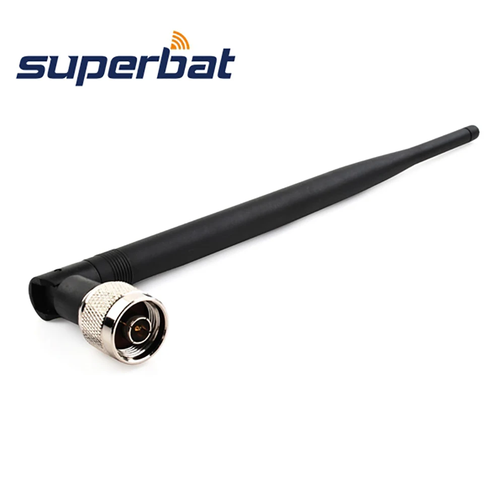 Усилитель резиновой всенаправленной антенны Superbat 258 мм 7dBi WLAN 2 4 ГГц Wi Fi антенна N