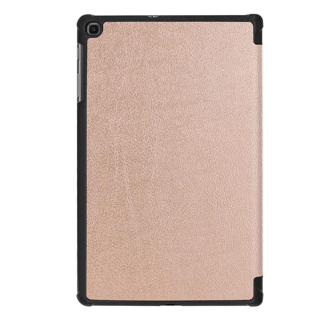 Чехол для планшета Samsung Galaxy Tab A SM T515 2019 трехслойный кожаный смарт чехол с