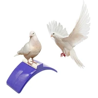 20 pcs pigeon perch high quality plastic heat resistance dove rest roost bird stand holder supplies