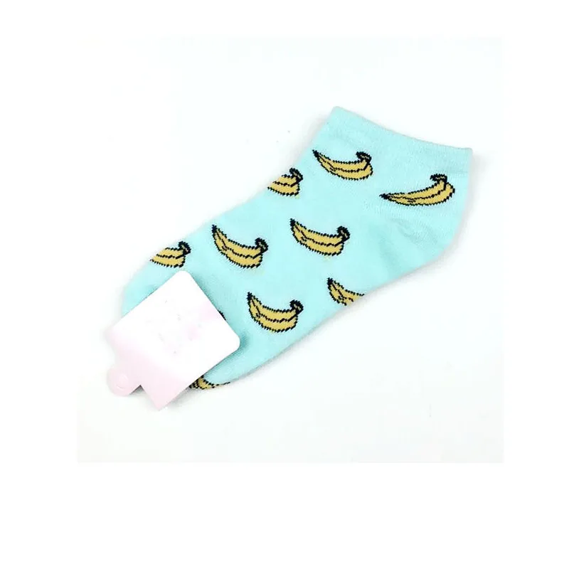 Новинка милые хлопковые носки 11 фруктовых цветов с сердечками Летние Стильные