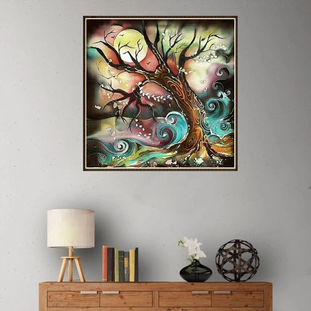 5d полная алмазная живопись настенное искусство вышивка крестиком абстрактное