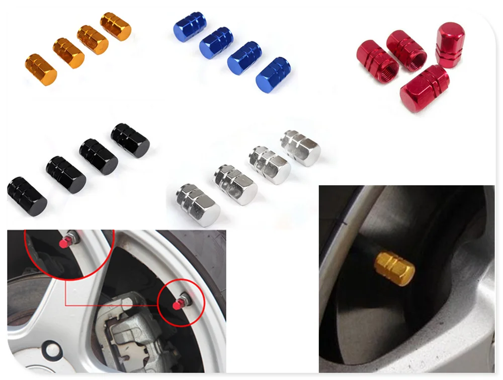 Крышка автомобильной шины крышка клапана из алюминиевого сплава сердечник для BMW