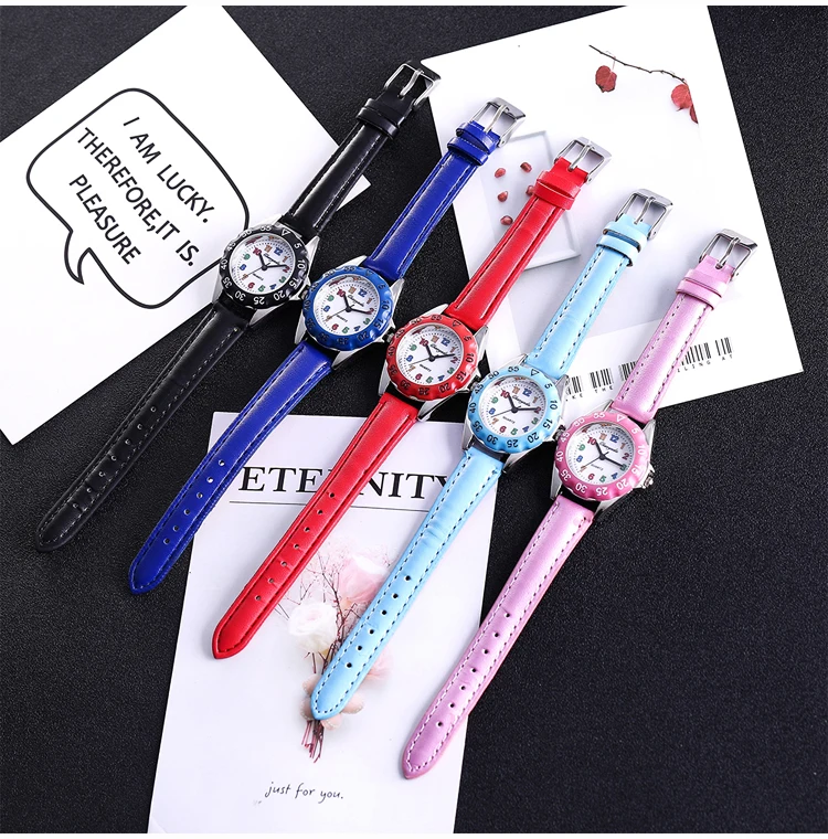 

NEW Hot Sale Fashion kids Girls Cute Cartoon Watch chaoyada Watches boys Children Quartz Watch students Quartz watch