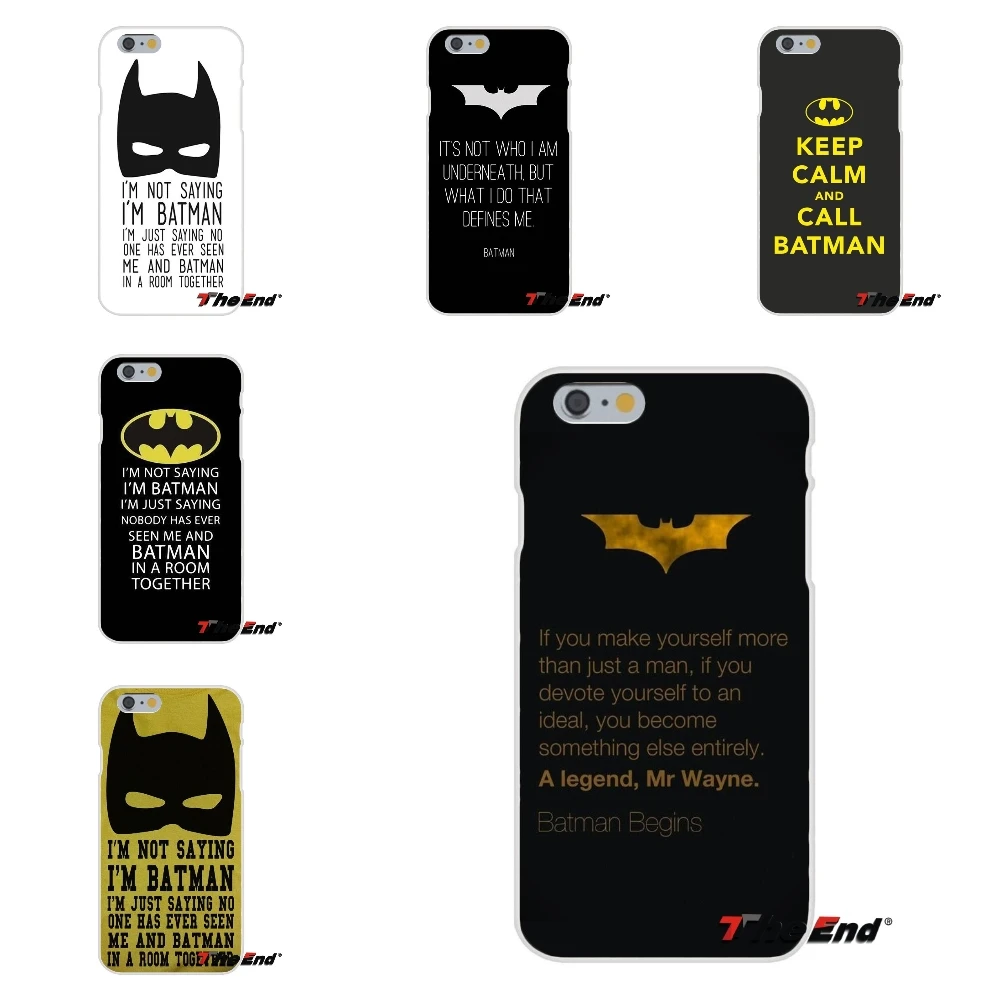 Я не говорю что я постер с Бэтменом силиконовый мягкий чехол для телефона Samsung Galaxy