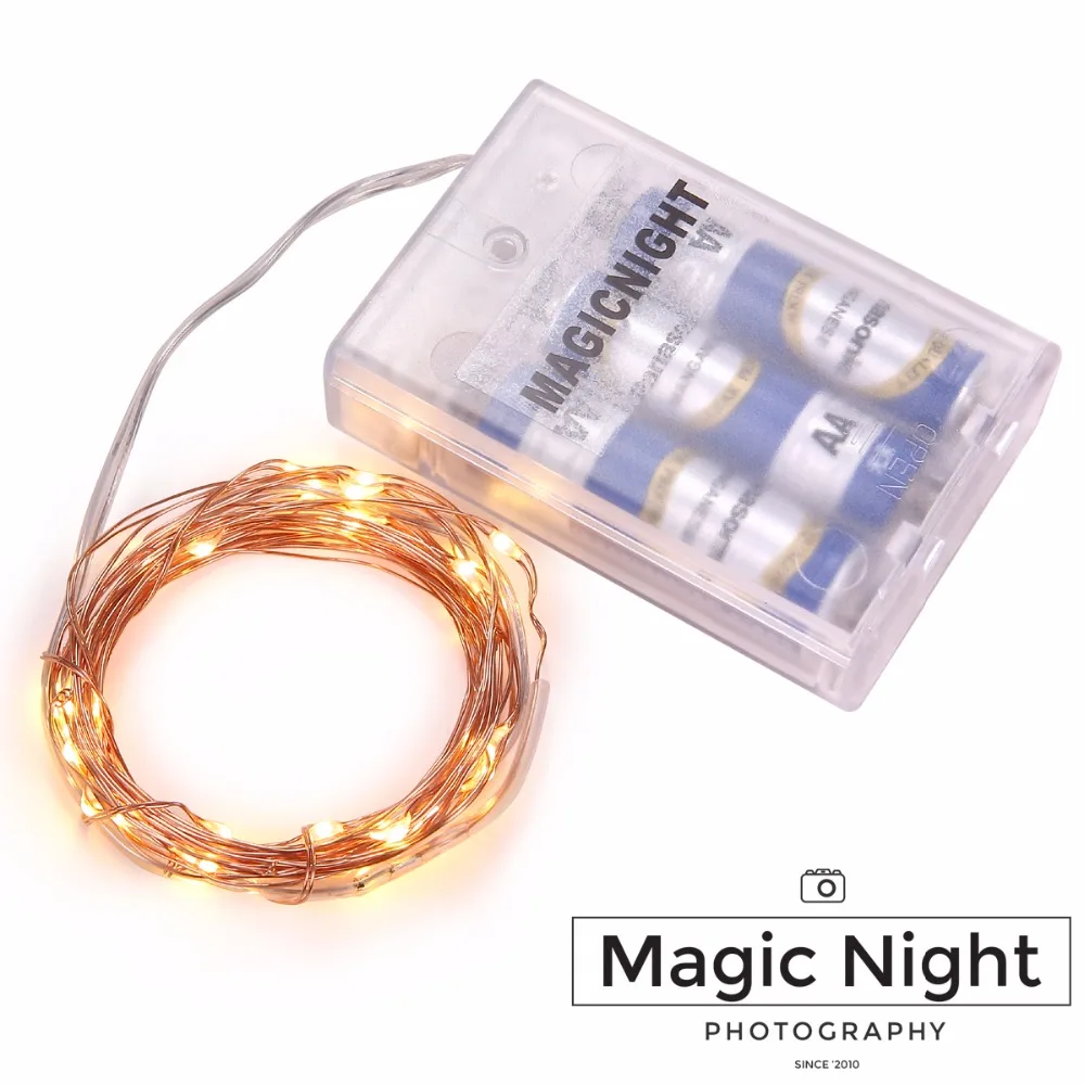 Magicnight 10 футов 30 теплый белый мини микро LED свет семян погружные сказочные огни