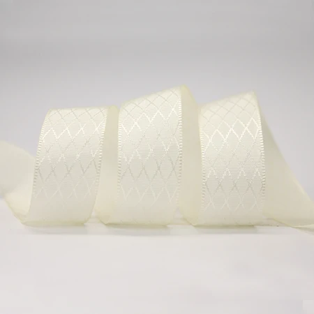 antique white 028 Яма ромб лента 9 мм 16 мм 22 мм 38 мм 100 ярдов/рулон модные Необычные ленты для Diy подарок ручной работы тонкая лента для украшения - Цвет: antique white 028