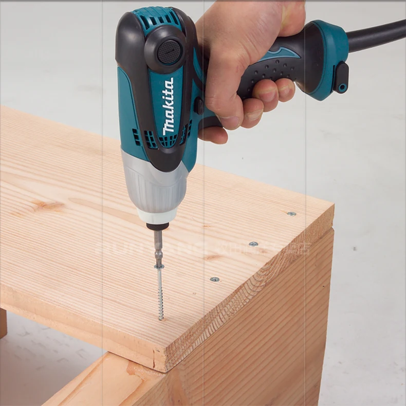 Makita makita ударная отвертка TD0101 шестигранный пакетный мини-инструмент 220 В