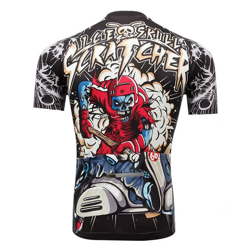 Новые мужские веломайки Ropa Ciclismo Mtb велосипед спортивные топики короткий рукав велосипедная одежда рубашки для мотокросса сигары череп
