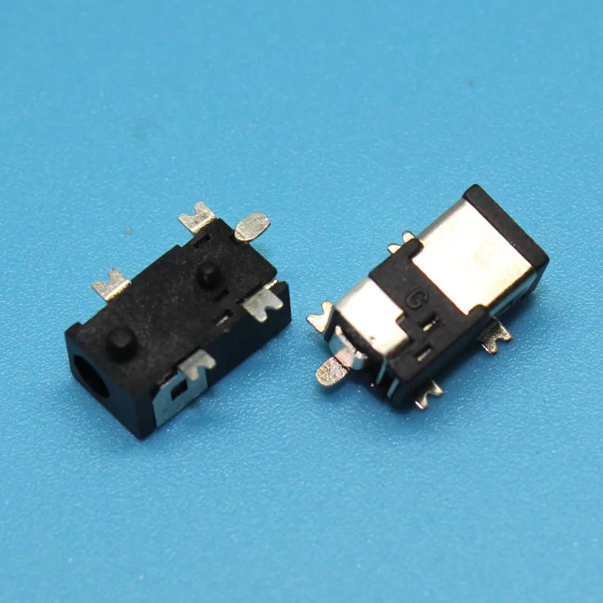 YuXi 5pin SMT разъем питания постоянного тока диаметр отверстия 2 5 мм Pin 0 7 Размер 9 5x5 3x4
