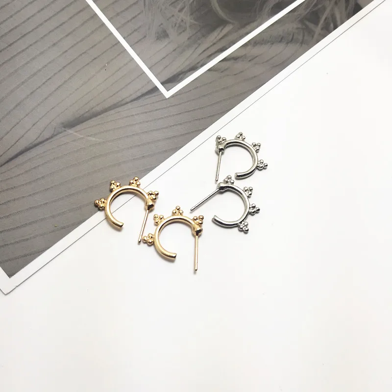 Бесплатная доставка серьги гвоздики из металлического сплава Timlee E245 модные