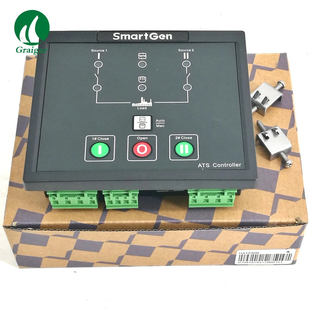 

Smartgen HAT530N Genset ATS Controller Alternator Voltage (170~277)V(ph-N) Alternator Frequency 50/60Hz