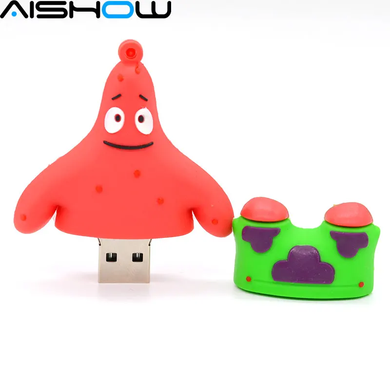 Бесплатная доставка TF карта с фактическим объемом Патрик Стар карту флэш памяти