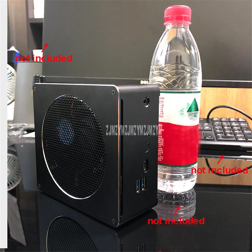 S200 8750H 128 Гб SSD 4G i7 памяти процессор Win10 система UHD630 Видеокарта мини настольный ПК