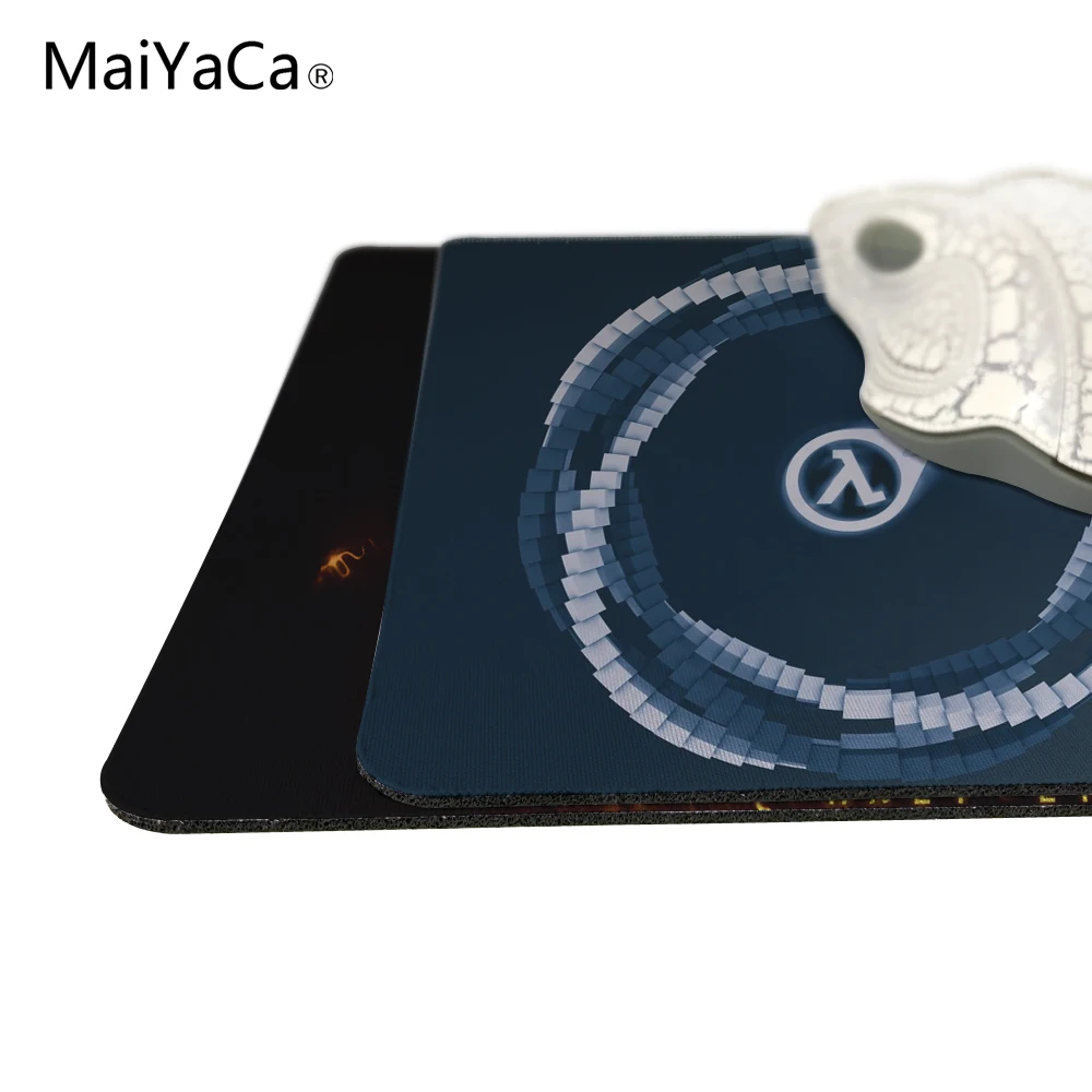 MaiYaCa Half Life 2 Logo компьютерный коврик для мыши коврики для украшения рабочего стола Нескользящий Резиновый Коврик