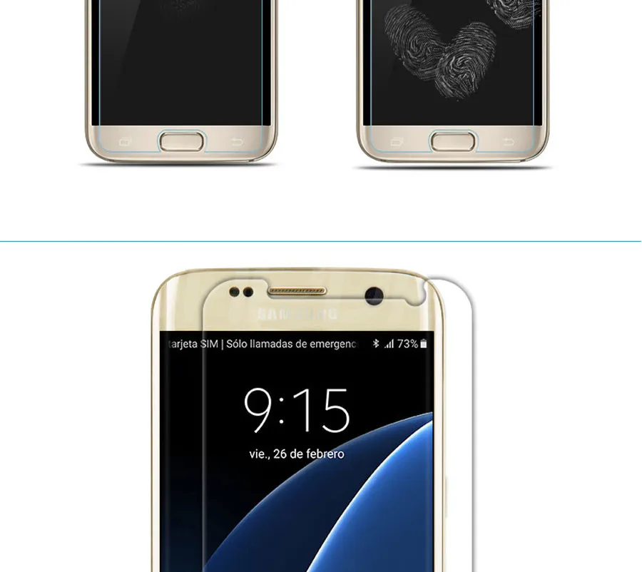 Закаленное стекло для samsung Galaxy S7 S6 S5 S4 S3 mini Note 5 4 3 Защита экрана 9H Анти-взрыв защитная пленка, стекло