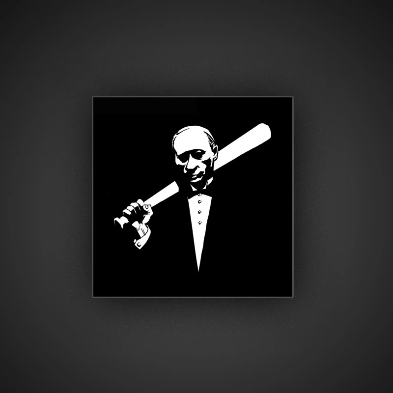 Наклейки на корпус автомобиля OVERE с российскими персонажами универсальные