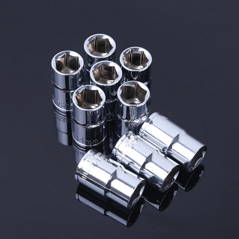 Hi-Spec 20 шт. 1/2 шестигранные Набор торцевых головок адаптер короткие розетки CR-V 8-32