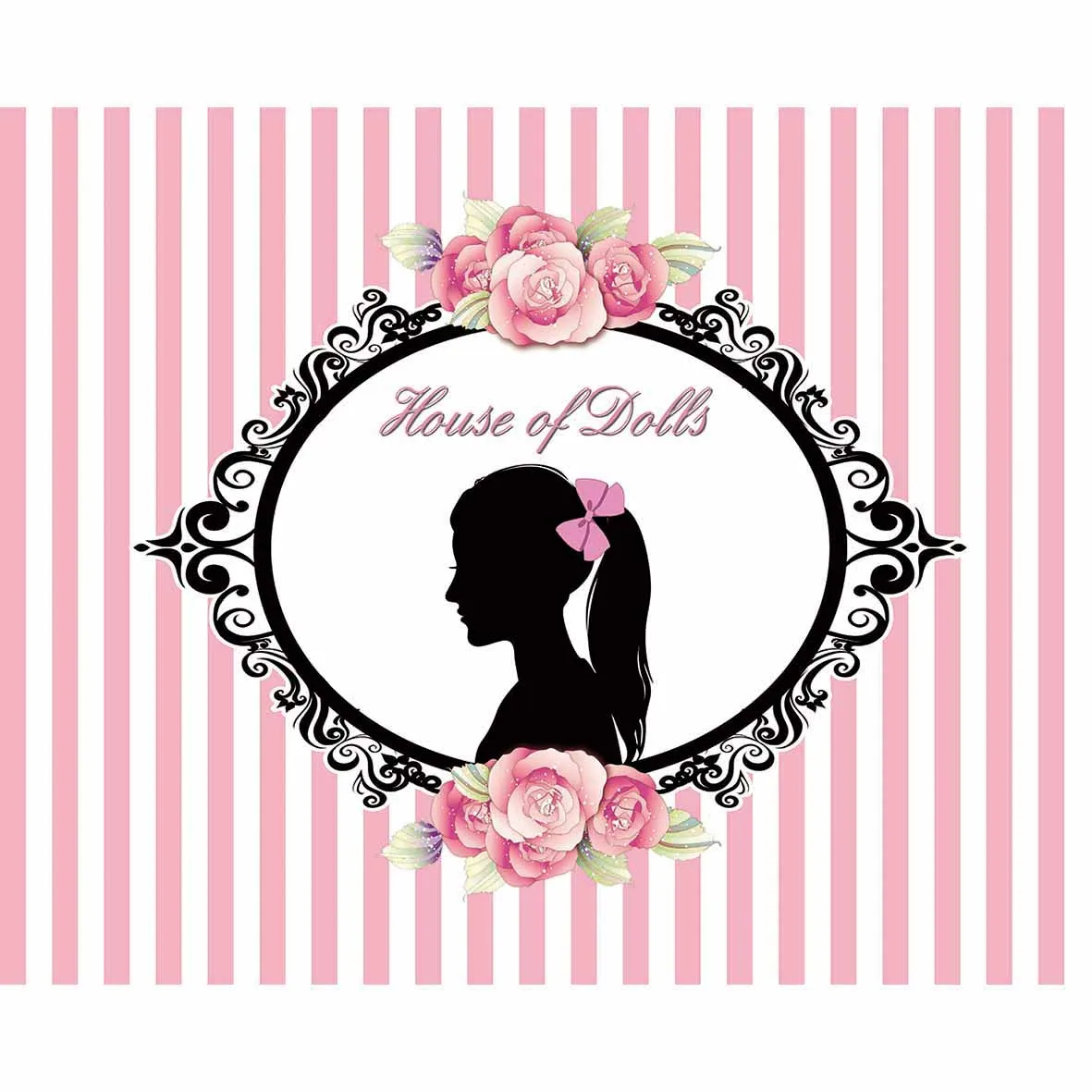 Алленджой фотографический фон розовые полосы девушка цветок индивидуальный день рождения задний план фотозвон фотостудия для съемки.