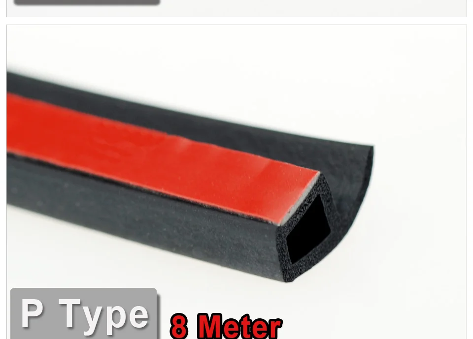 P(8 м)+ BigD 5(м)+ Small D 5(м)+ Z 8(м) резиновые уплотнения комплектов шумоизоляция автомобиля для двери автомобиля багажника капот звукоизоляция