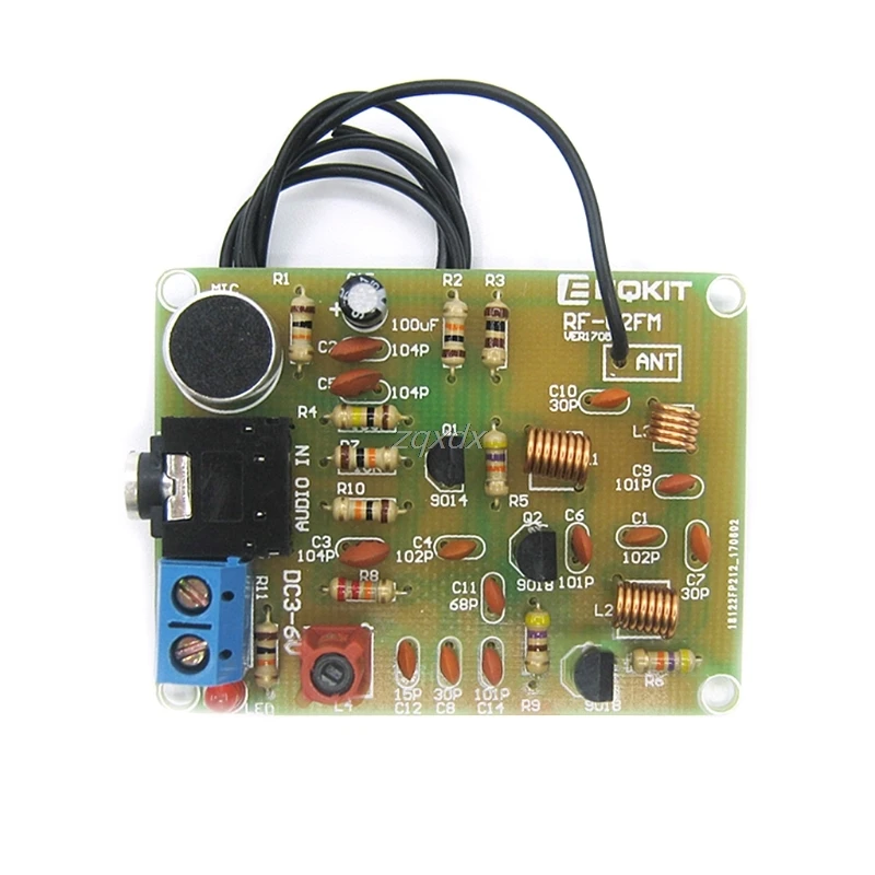 DIY Kit 88-108MHz FM Transmitter Frequency Modulation Wireless Microphone Suit Whosale&ampDropship | Электроника