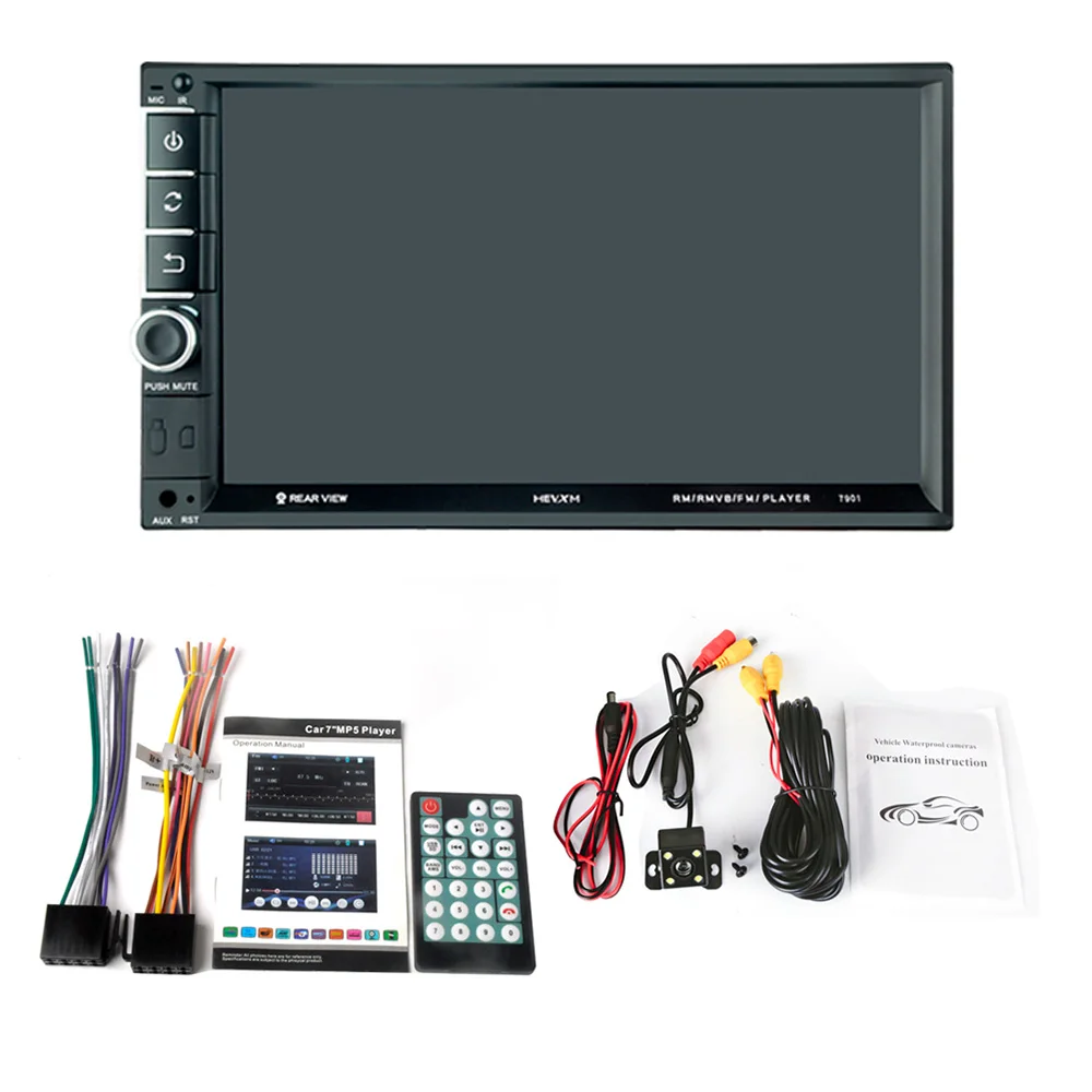AOSHIKE 7 дюймов Автомобильный Bluetooth 2 Din MP4 MP5 мультимедийный плеер u диск карта машина