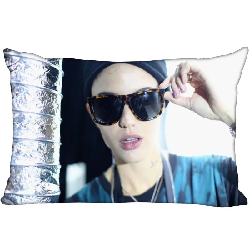 Custom Ruby Rose MC Pillowcase Bedroom Home Office Decorative Pillow Cover Rectangle Zipper Cases 40x60CM 50X75CM | Дом и сад