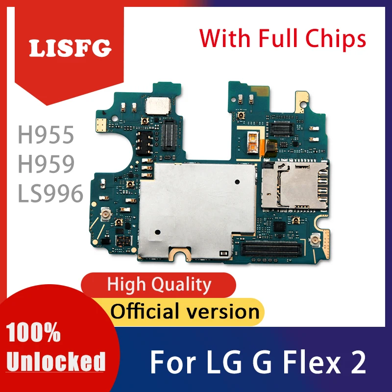 16 Гб/32 ГБ разобранный для материнской платы LG G Flex 2 H955/H959/LS996 материнская плата