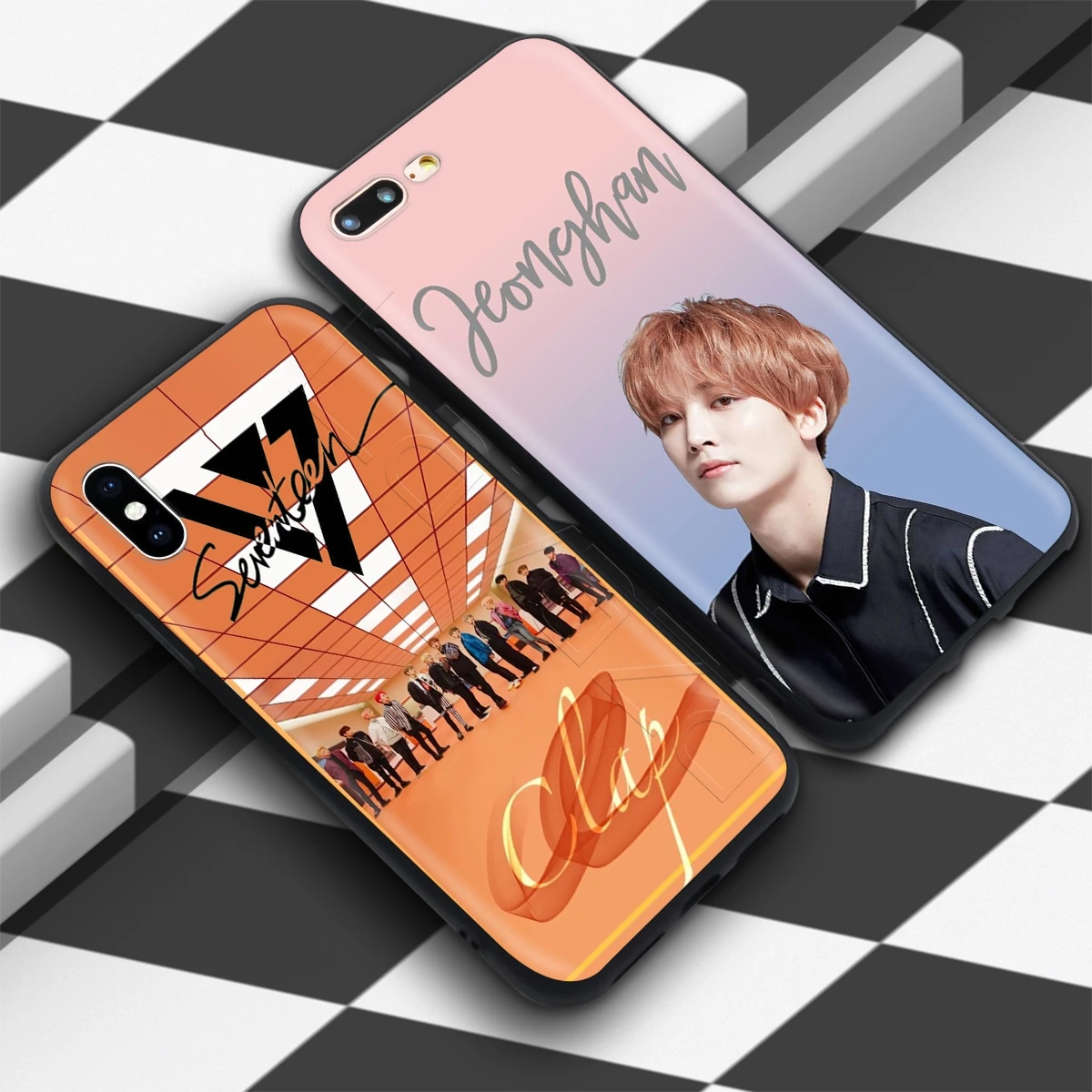 Чехол Lavaza SEVENTEEN для iPhone 12 mini 11 Pro XS Max XR X 8 7 6 6S Plus 5 5s se | Мобильные телефоны и
