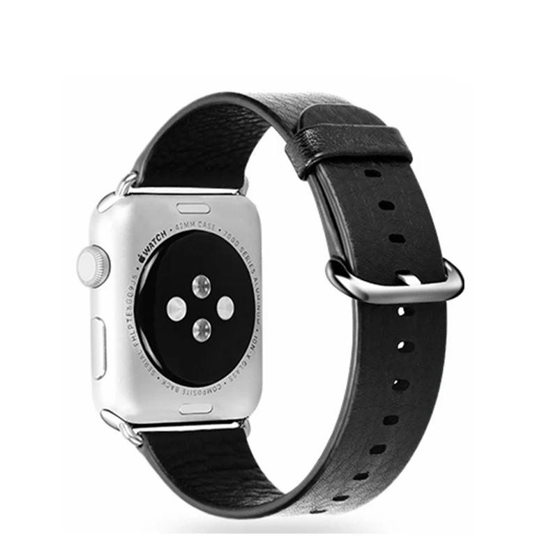 Качественный кожаный браслет для apple Watch белый ремешок 38 мм watch 42 iwatch оптовая