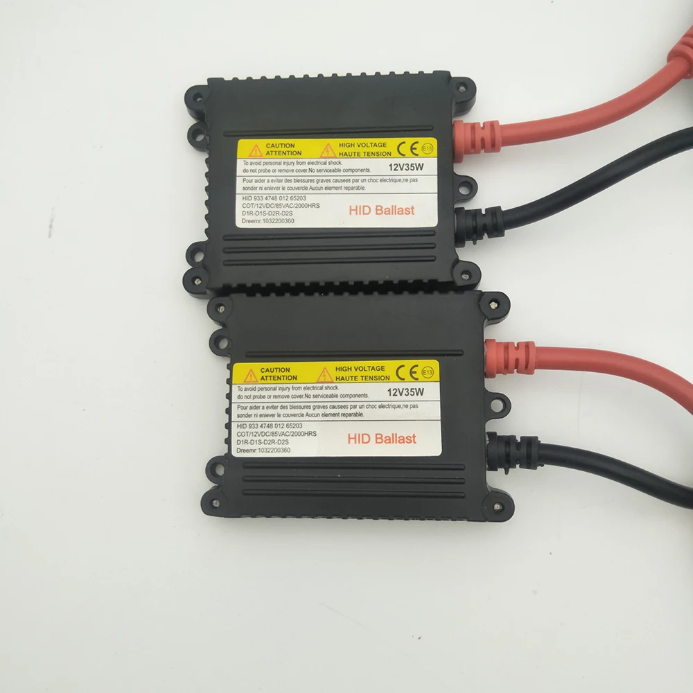 Электронный балласт зажигания цифровой тонкий ксеноновый для Hid Kit 2 шт. 55 Вт H7 H4 H1