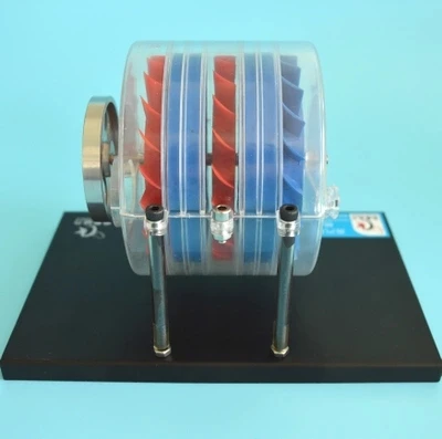 Multi-stage steam turbine model Physics laboratory demonstrator science puzzle toy gift
Multi-stage steam turbine model Physics laboratory demonstrator science puzzle toy gift
