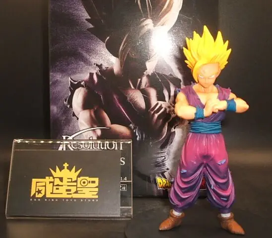 Оригинальная фигурка Banpresto Dragon Ball Z Son Gohan Super Saiyan разрешение солдат vol.4 фигурка игрушки ros