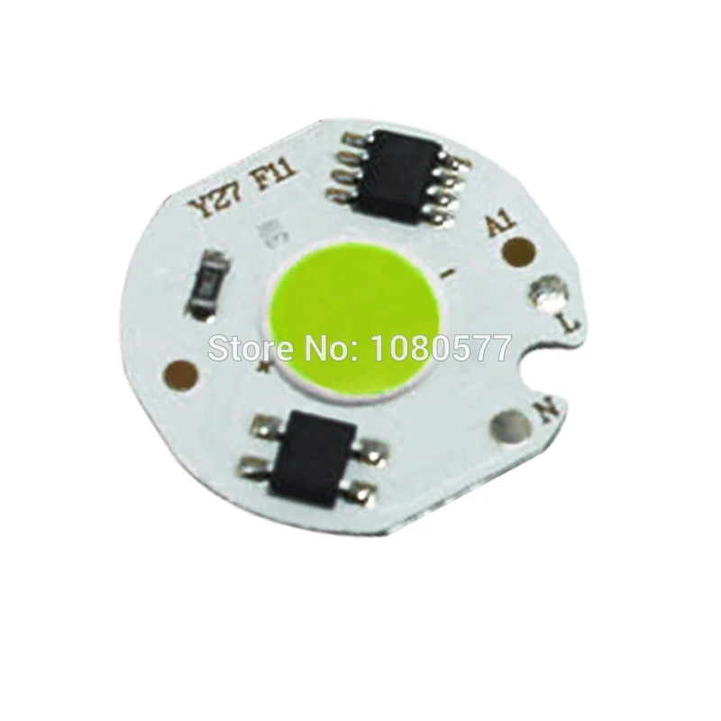2-10 шт. 3W 5 Вт 7 Вт 10 Вт 12 Вт светодиодный COB Чип 220 В Smart IC Драйвер лампы красного, зеленого и синего цвета светильник источник света для DIY прожектор светильник Точечный светильник