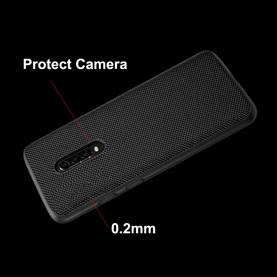 Нейлоновый чехол из углеродного волокна для Oneplus 7T Pro 7T 7 Pro 7 6T 6 чехол противоударный мягкий матовый чехол для Oneplus 1+ 7T бампер Funda